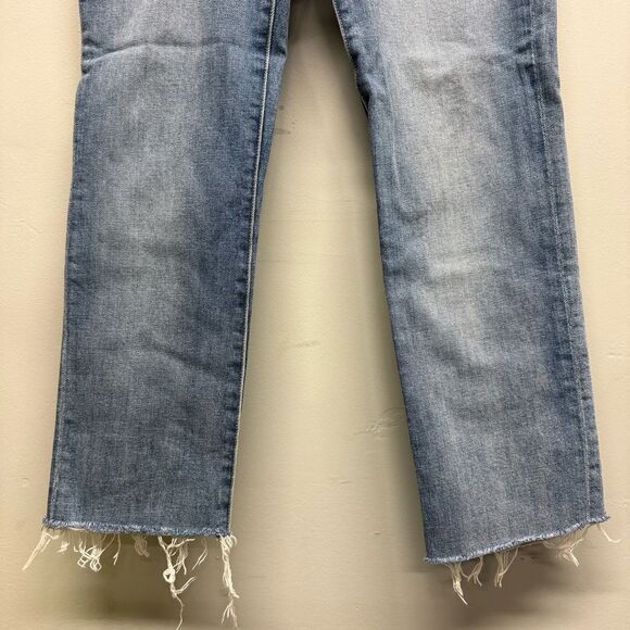 Imogene + Willie Cutoff Raw Edge Hem crop slim fit size 25 - Picture 4 of 7